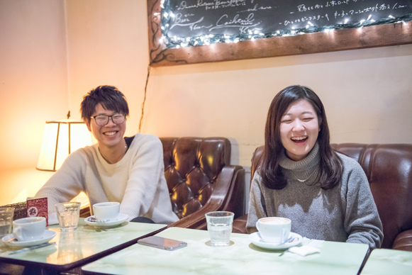 カフェで仕事